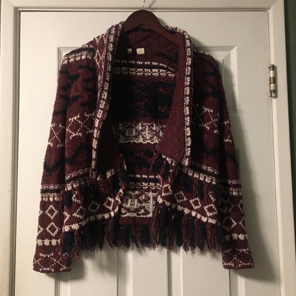 Anthropologie Moth Fringed Veras Cardigan - Picture 8 of 15